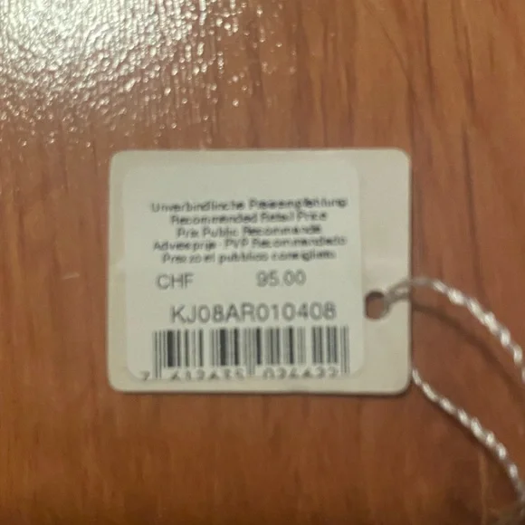 NWT Calvin Klein Loop stainless steel Size 8 Ring - Picture 3 of 4